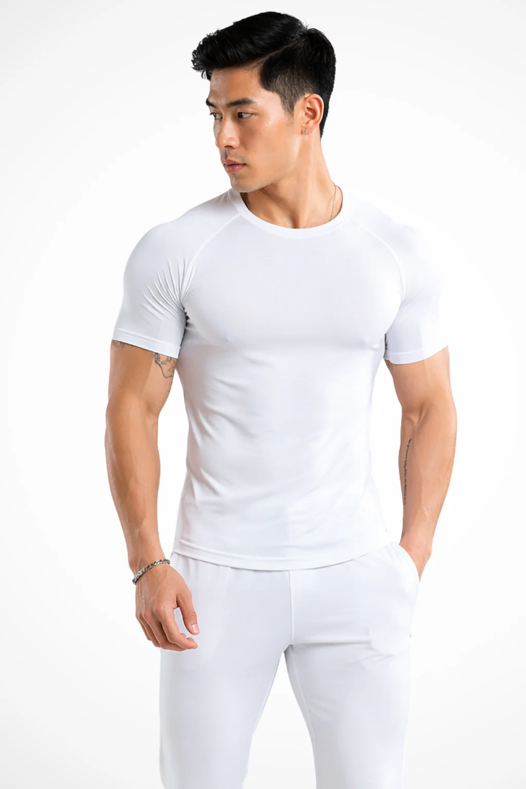 Aldric | Men Muscle Fit Crew Neck Short Sleeve T Shirt - Image 10