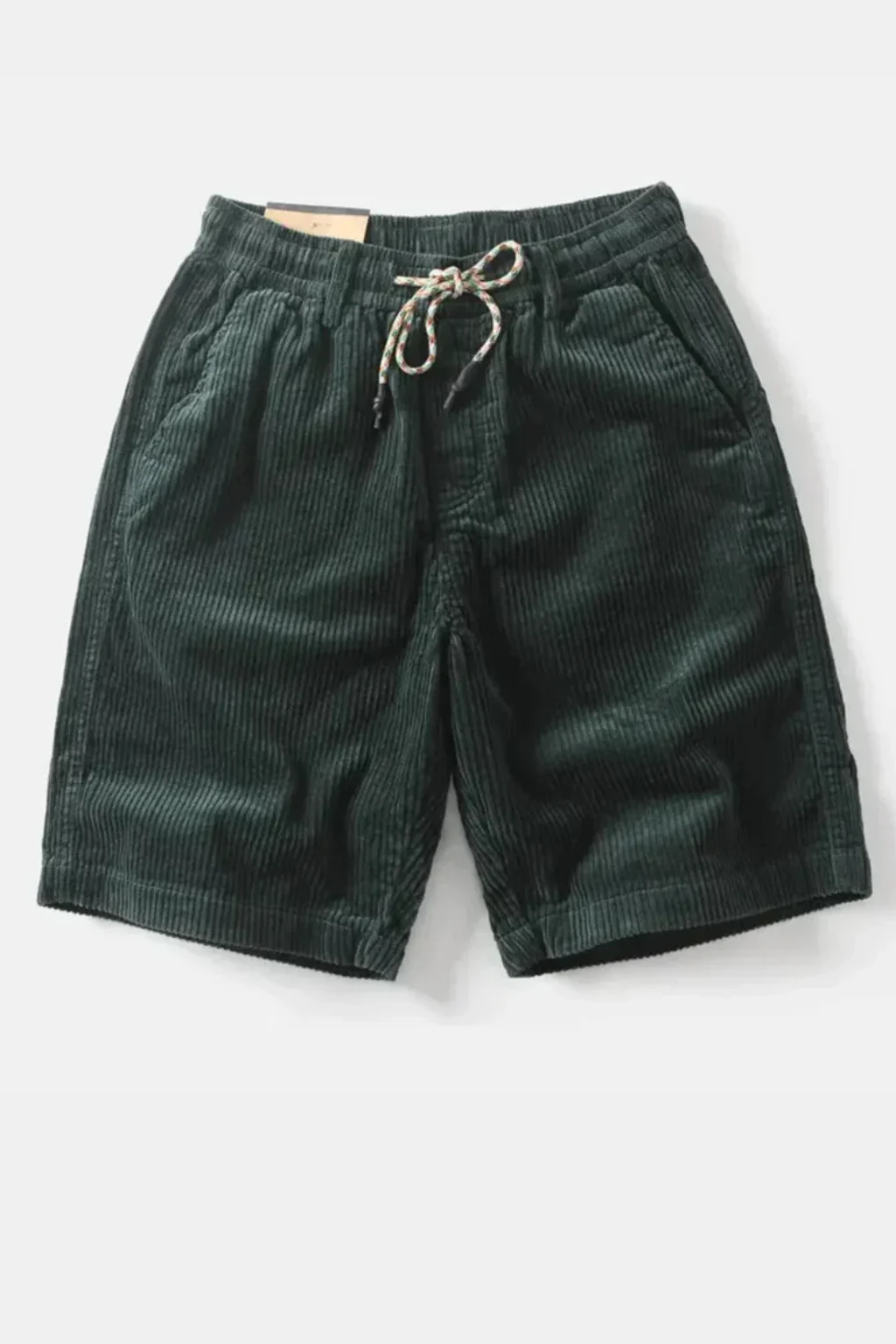 Brixton | Men Elasticated Drawstring Waist Wide Wale Corduroy Casual Shorts - Image 5