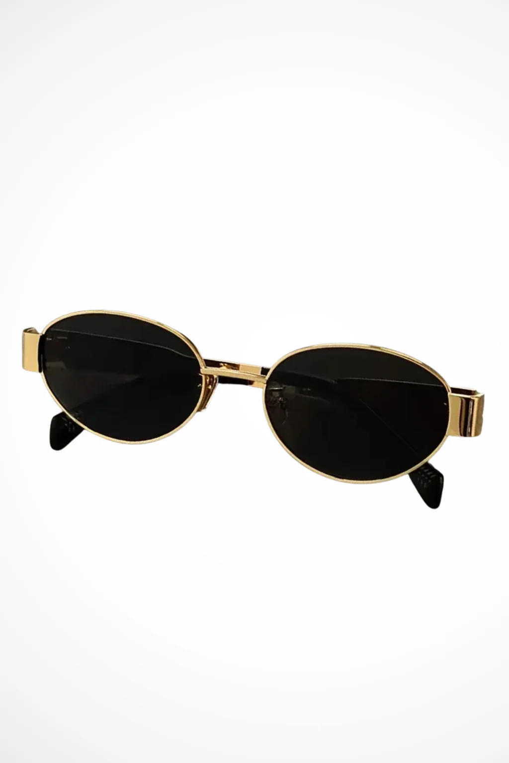 Clarabelle | Women Oval Metal Frame Sunglasses - Image 10