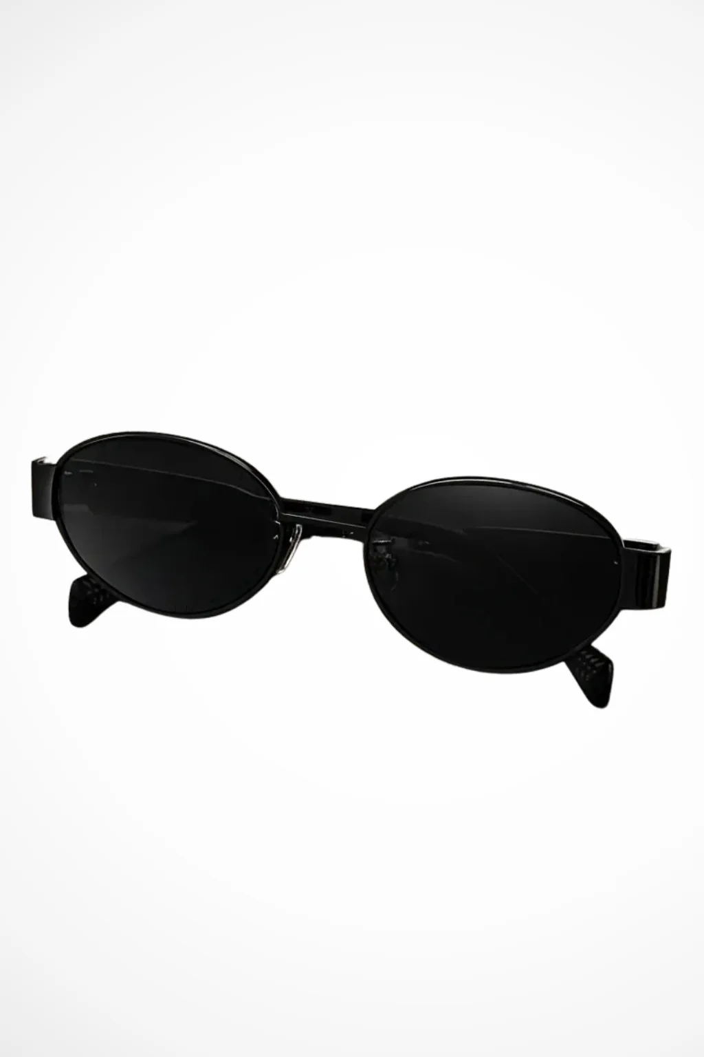 Clarabelle | Women Oval Metal Frame Sunglasses - Image 5