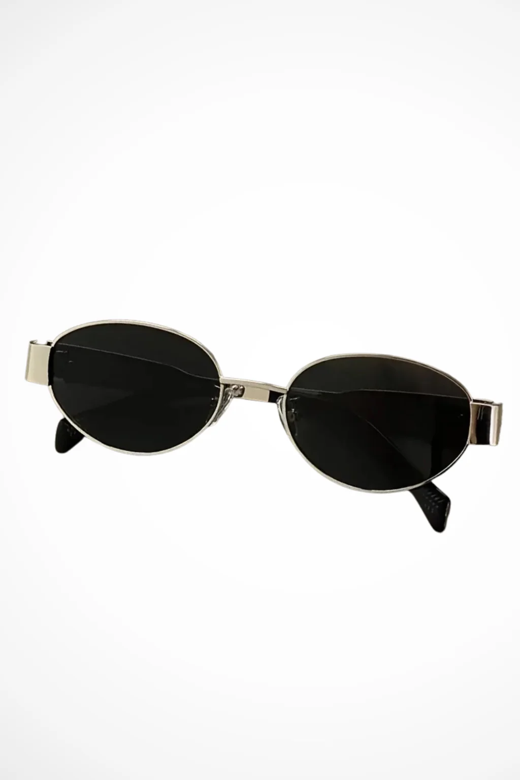 Clarabelle | Women Oval Metal Frame Sunglasses - Image 8