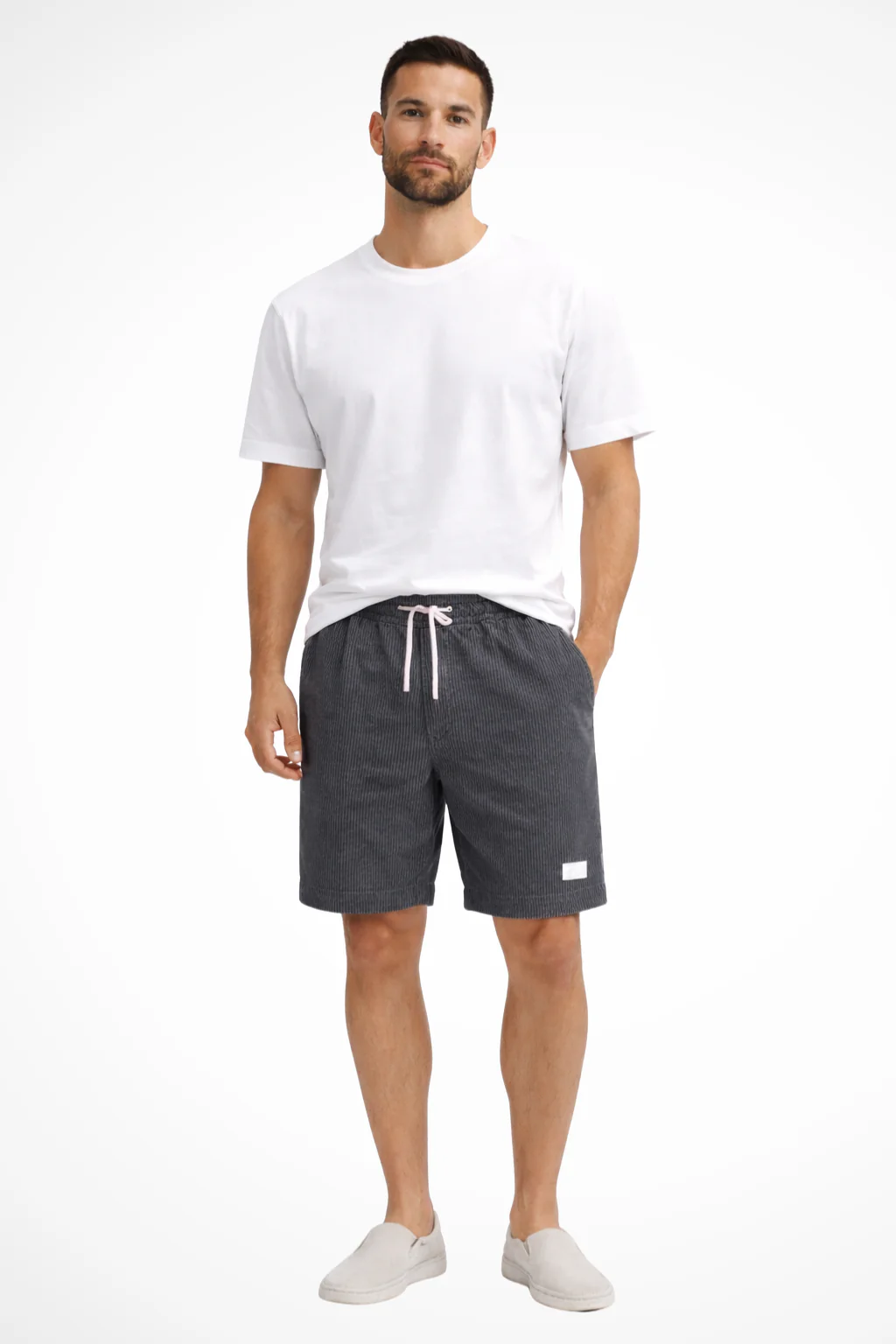 Dalby | Men Relaxed Fit Elasticated Drawstring Waist Corduroy Shorts - Image 10