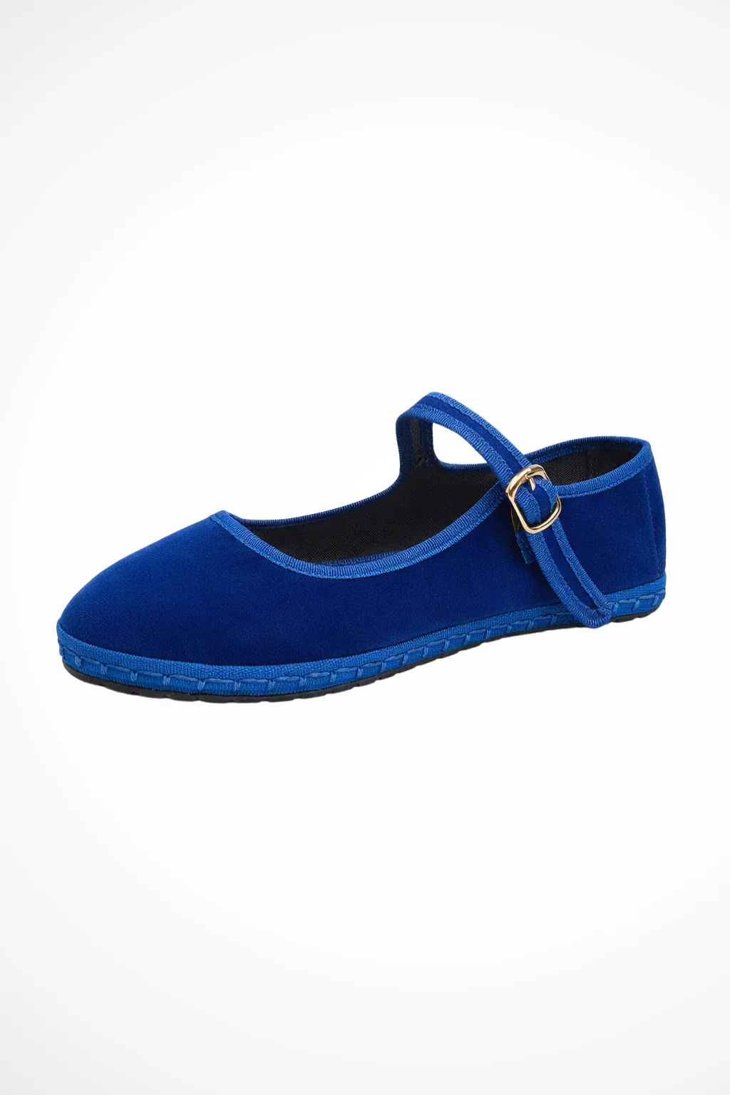 Emma | Women Round Toe Buckle Strap Mary Jane Ballet Flats - Image 3