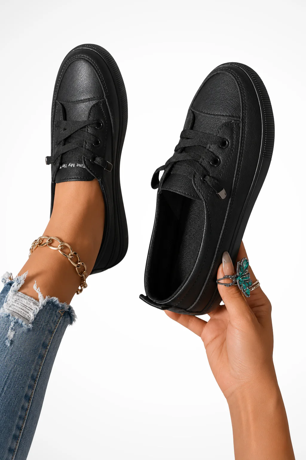 Maeve | Women Orthopedic Slip On Canvas Sneakers - Image 7