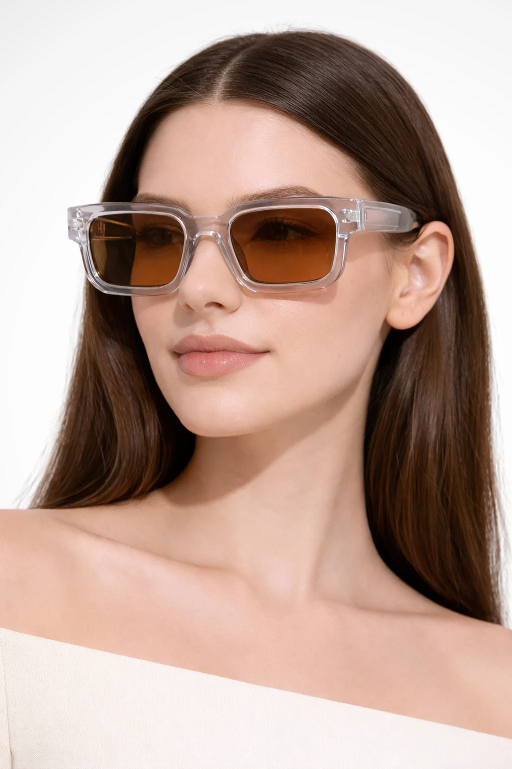 Millicent | Women Rectangle Frame Retro Sunglasses - Image 5