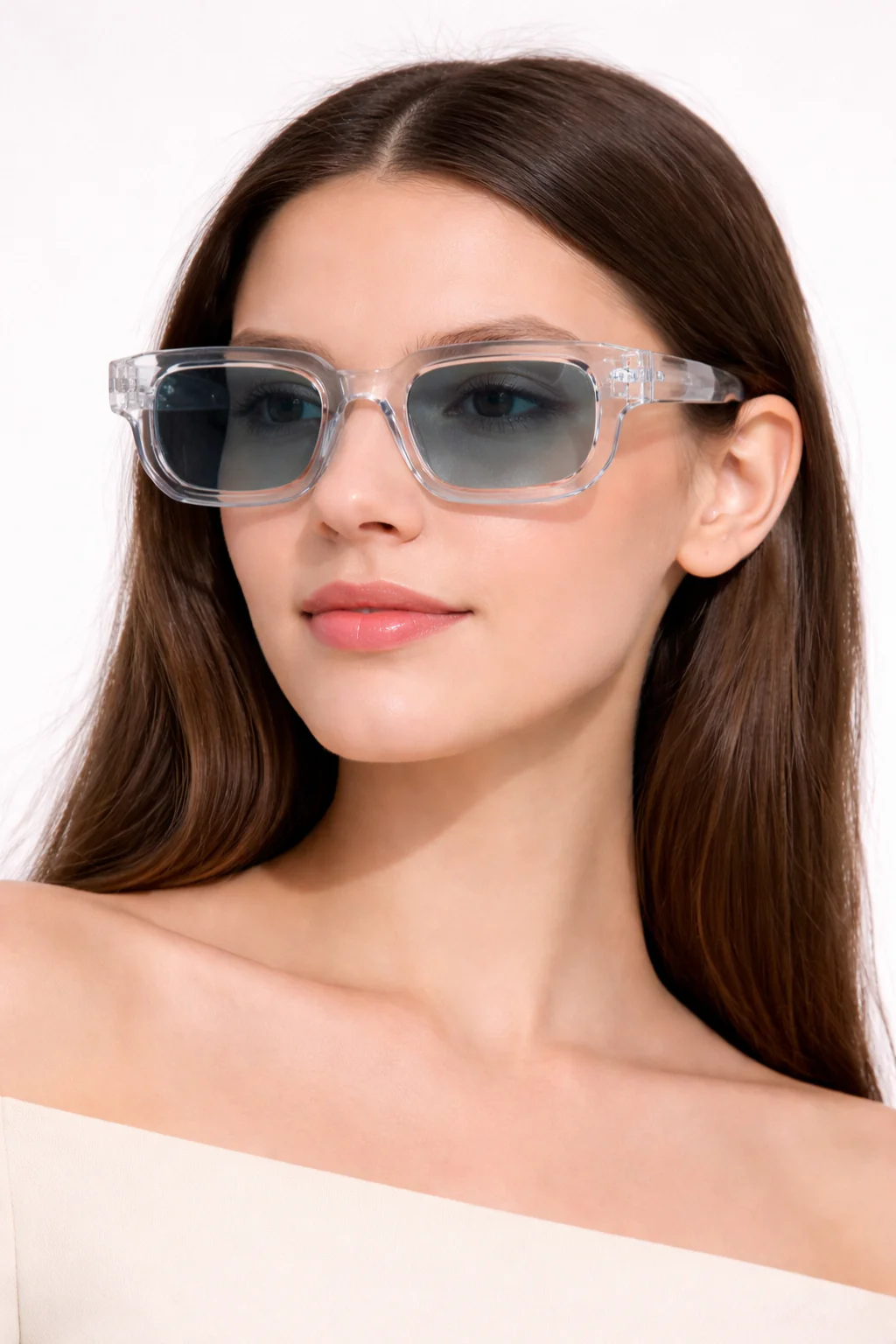 Millicent | Women Rectangle Frame Retro Sunglasses - Image 7