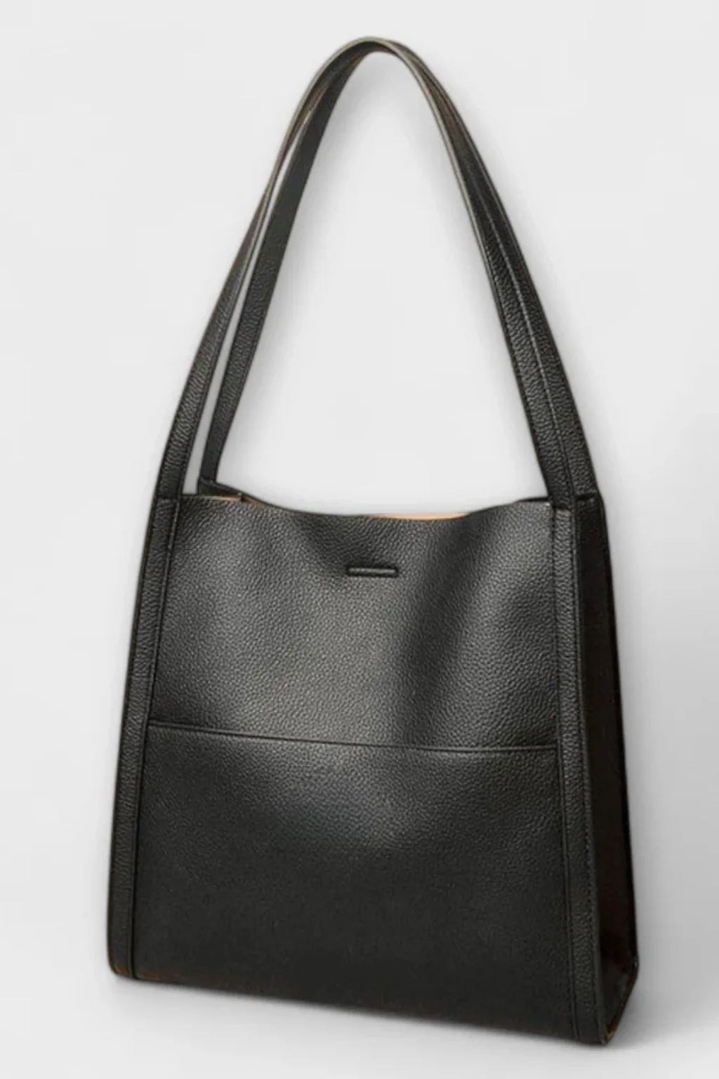 Neva | Women Structured Front Pocket Textured Tote Shoulder Bag - Image 14