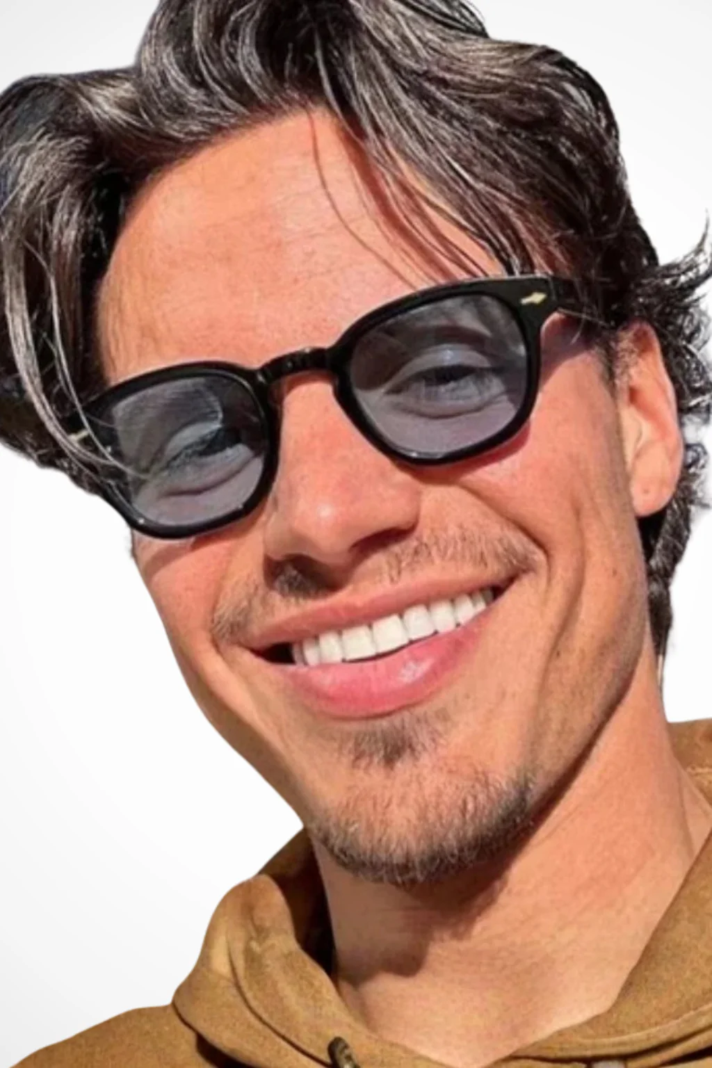 Rafferty | Men Oval Thick Frame Tinted Sunglasses - Image 8