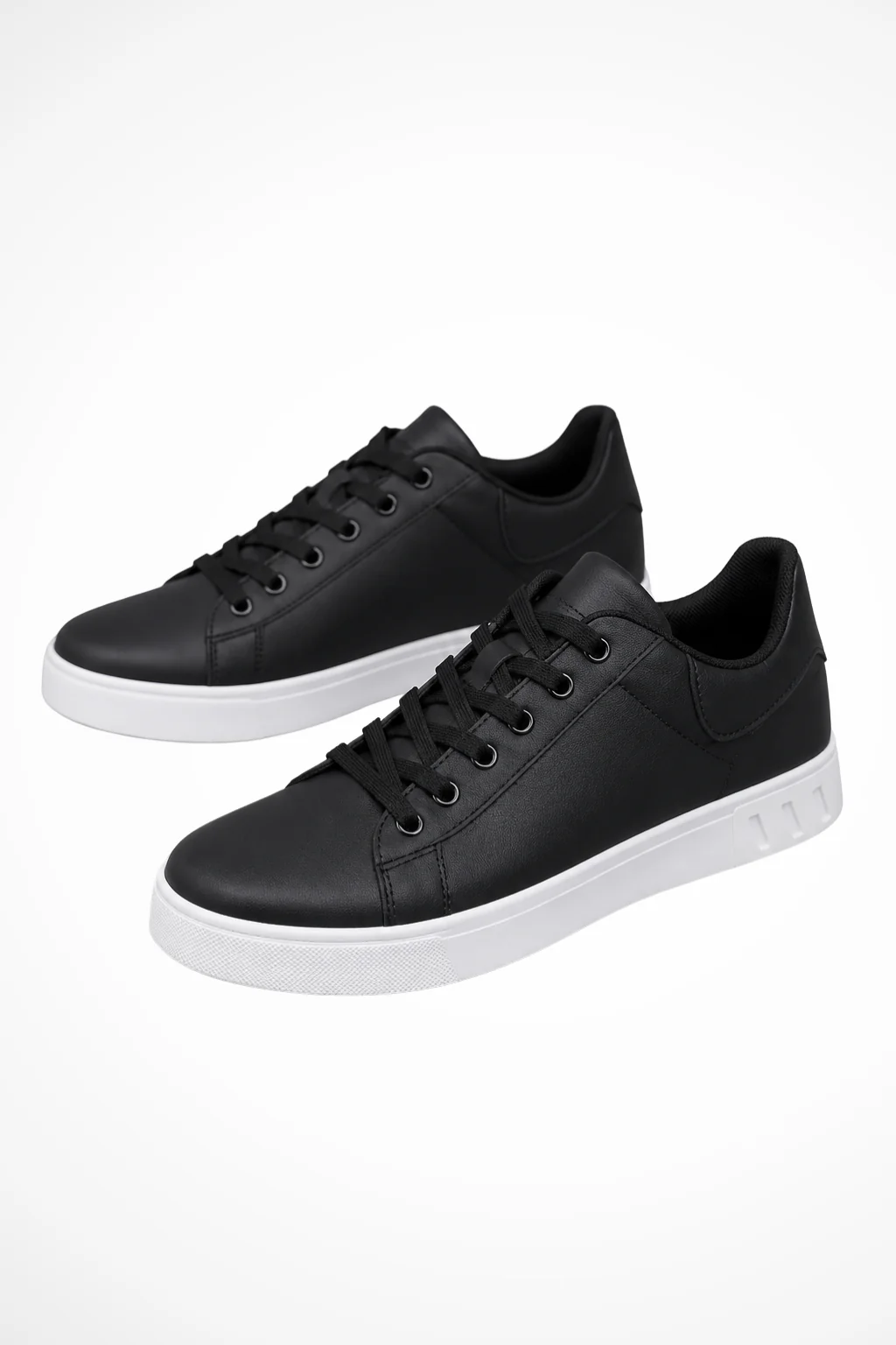 Reginald | Men Lace Up Leather Orthopedic Sneakers - Image 3