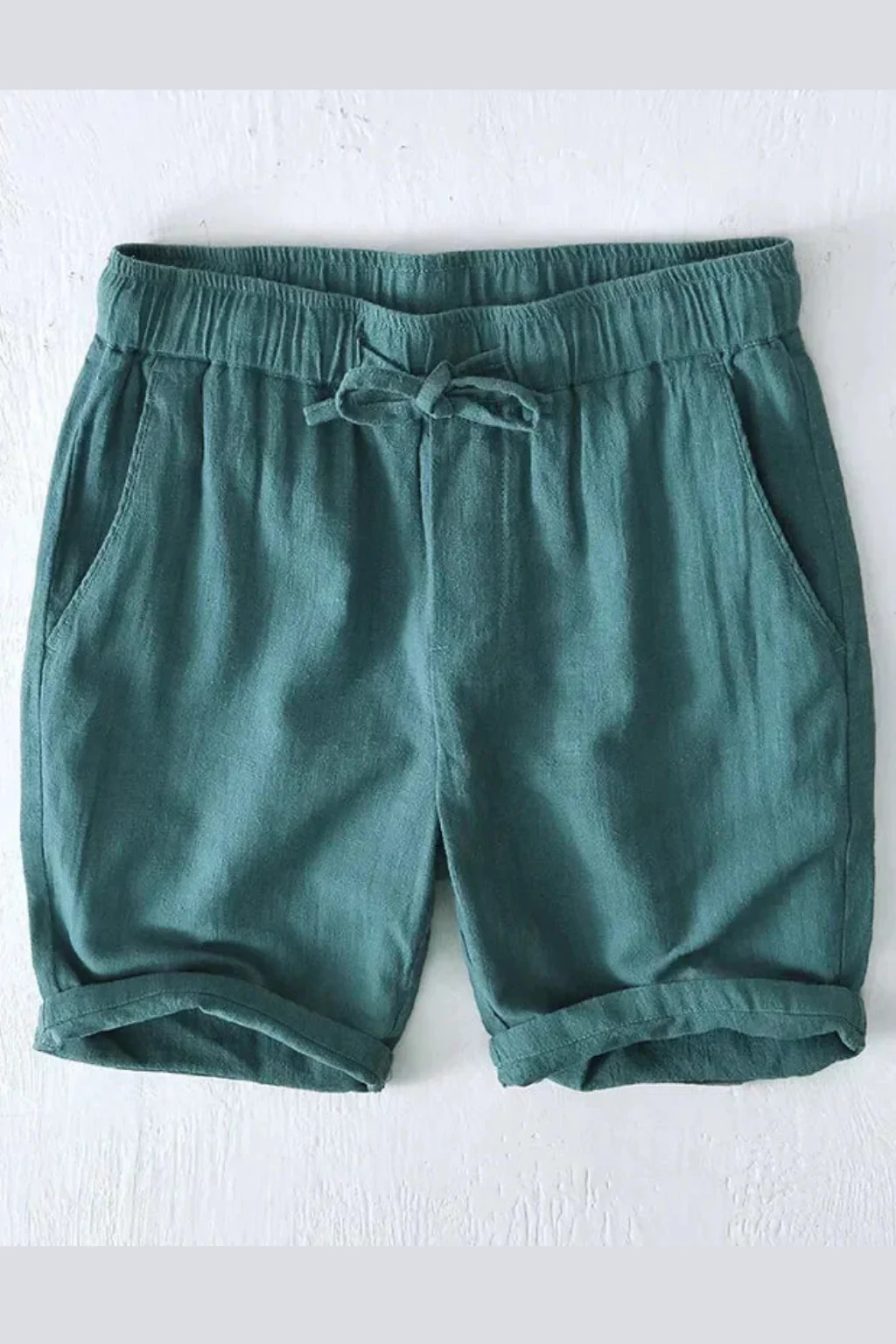 Ridley | Men Drawstring Elasticated Waist Side Pocket Casual Shorts - Image 10