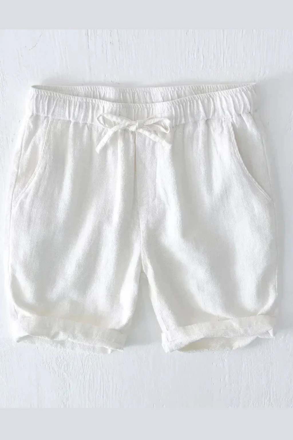 Ridley | Men Drawstring Elasticated Waist Side Pocket Casual Shorts - Image 12