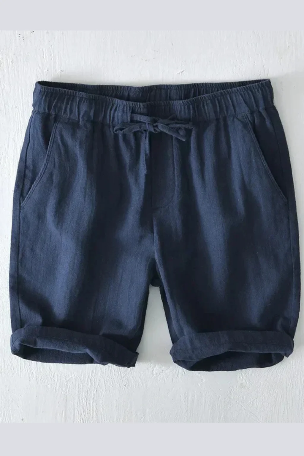 Ridley | Men Drawstring Elasticated Waist Side Pocket Casual Shorts - Image 14