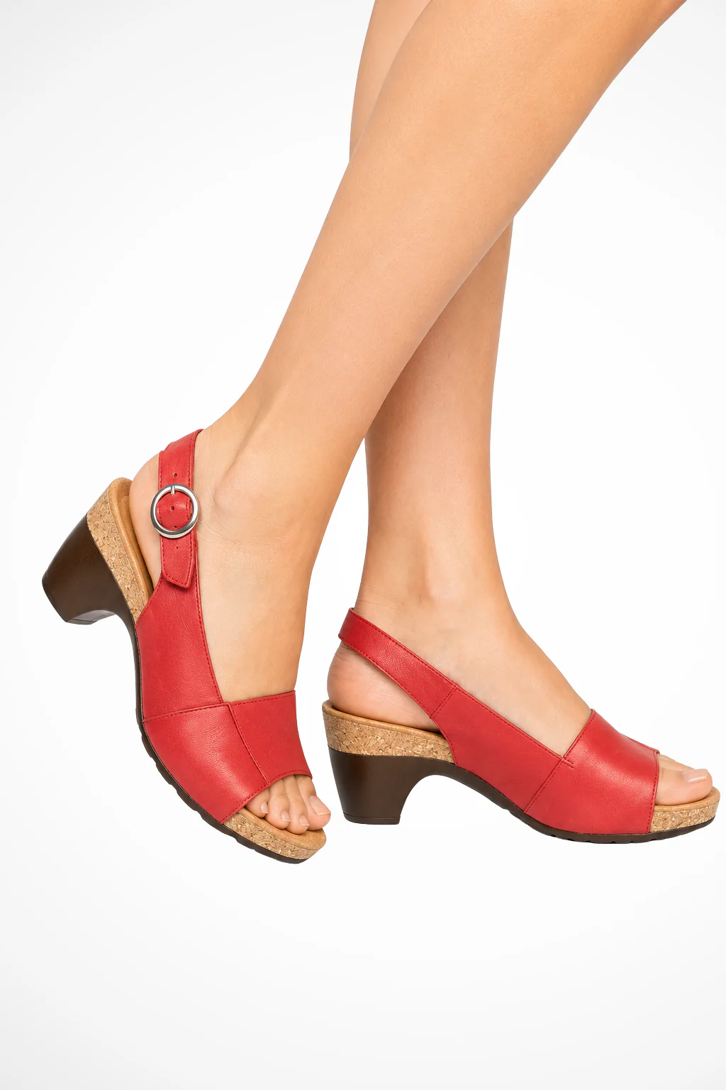 Rosalind | Women Block Heel Slingback Orthopedic Sandals - Image 5