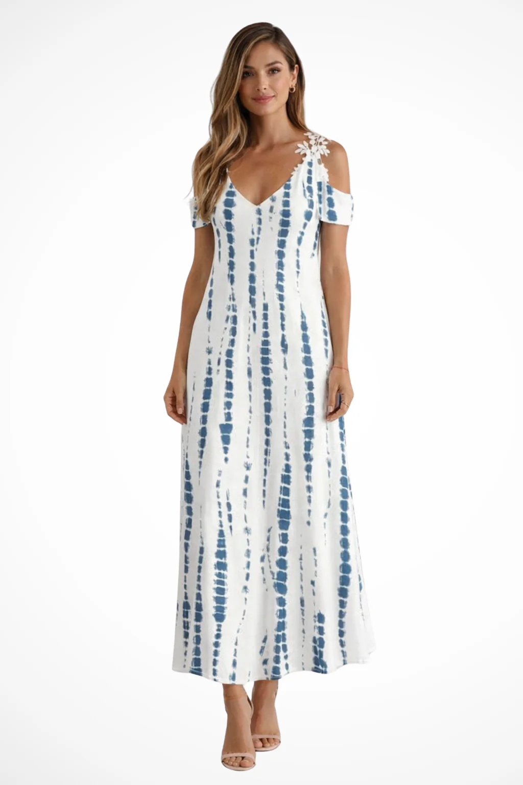Rosana | Women Floral Sleeveless Summer Maxi Dress - Image 11