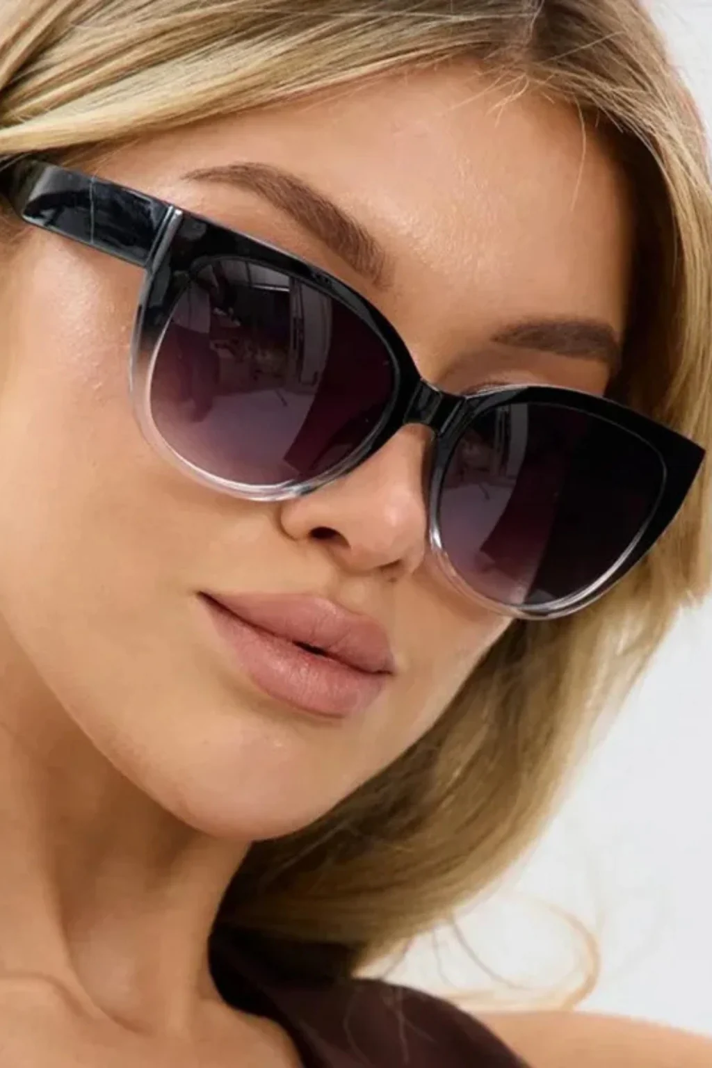 Rowena | Women Oversized Cat Eye Sunglasses - Image 4