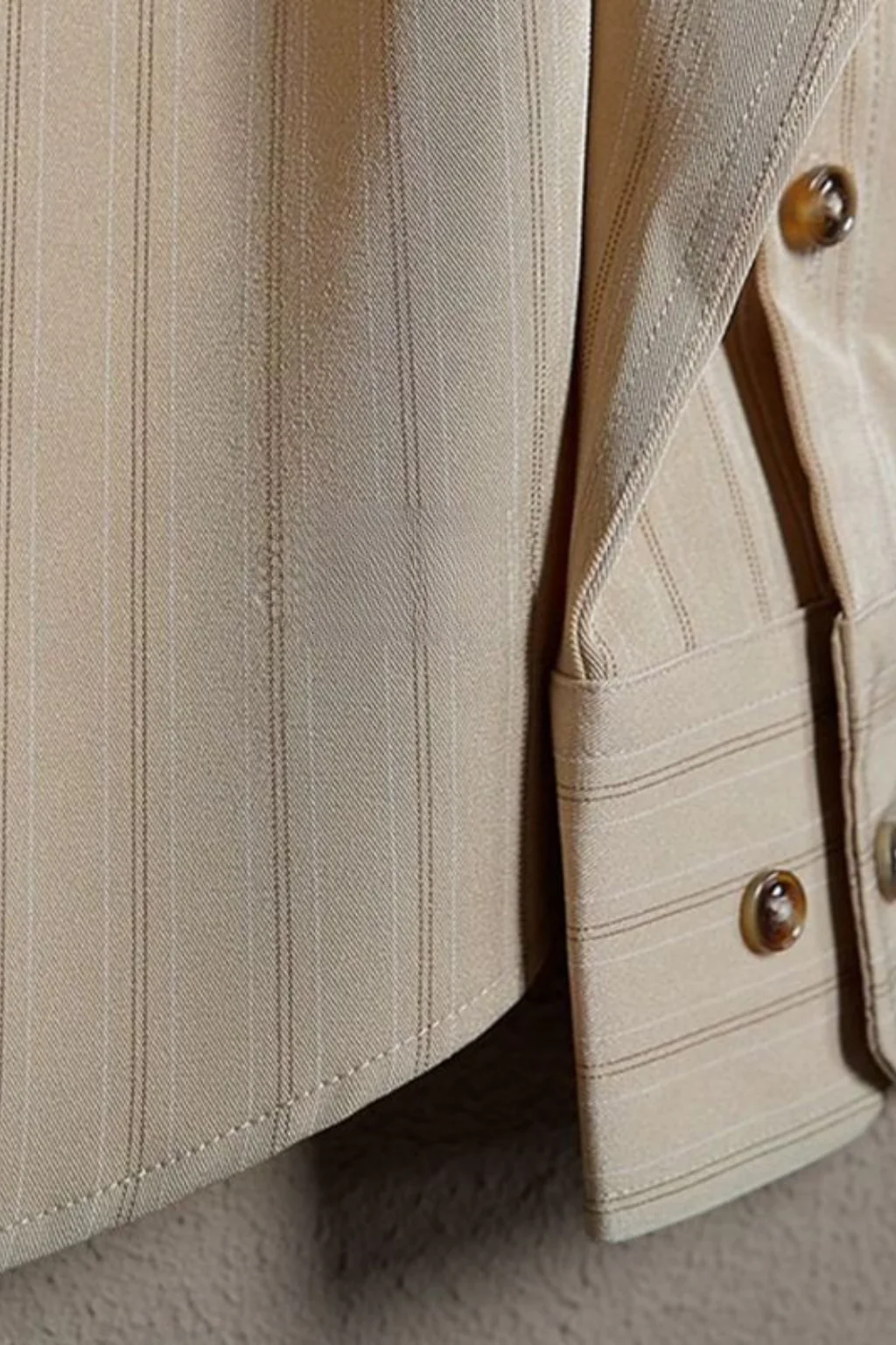 Rupert | Men Striped Long Sleeve Button Down Formal Shirt - Image 5