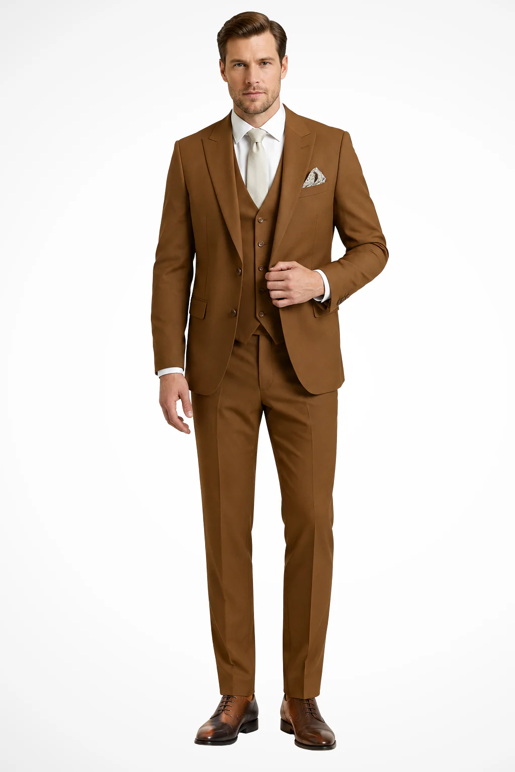 Sebastian | Men Slim Fit Three Piece Wedding Guest Suit - Image 3