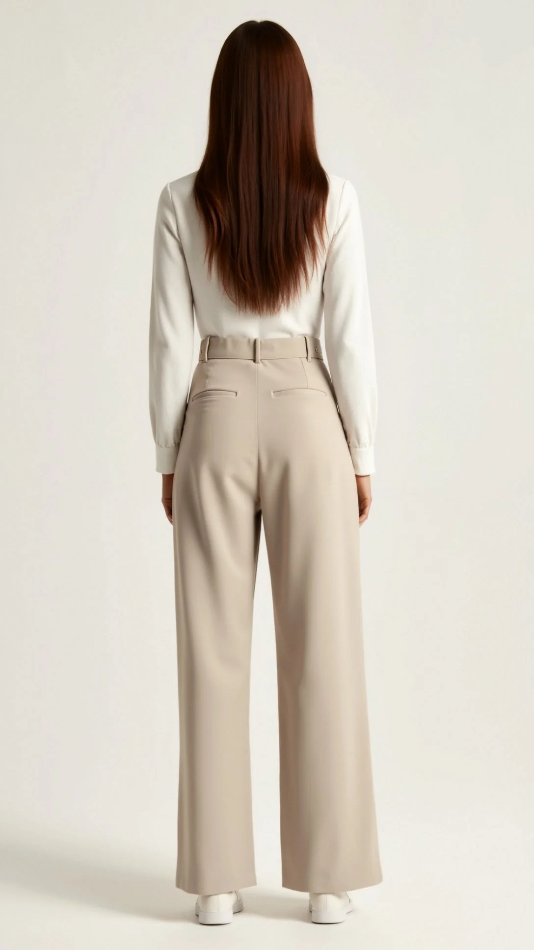 Zanira | Women Wide Leg High Waisted Trousers - Image 4