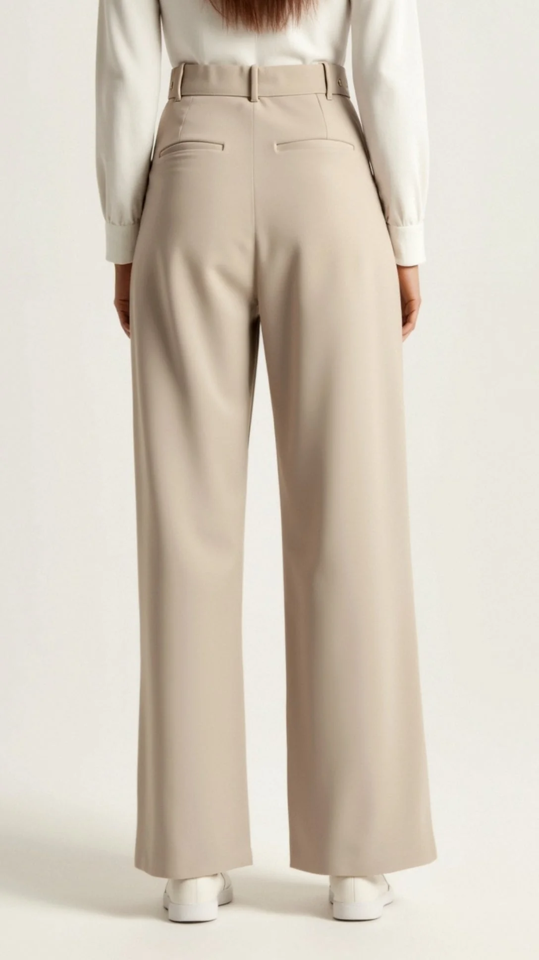 Zanira | Women Wide Leg High Waisted Trousers - Image 5